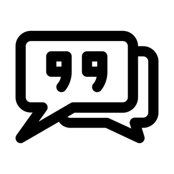coversation chat line icon