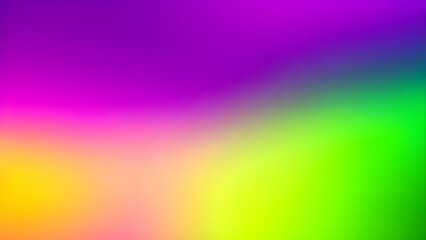 Fototapeta premium Purple green and yellow sof gradient background