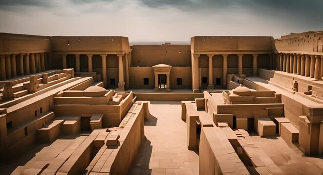 Temple in Saudi Arabia.