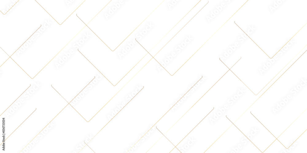 Poster hand drawn lines. abstract pattern wave simple seamless, background. golden transparent material in 