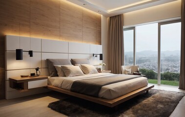 "Luxury Bedroom Design Ideas and Beautiful Views":
