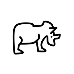 Animal icon set illustration vector graphic