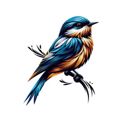 Fototapeta premium bird Free Vector and bird Illustration,