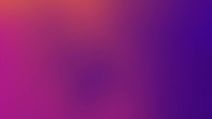 Abstract animated colorful purple, pink, orange gradient motion background video 4K