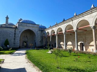 Fototapeta premium Sultan Beyazit II Mosque and Complex, located in Edirne, Turkey, was built in the 15th century.
