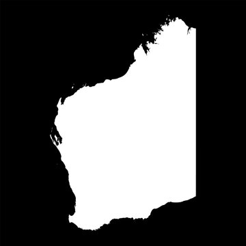 recommend clip art: Western Australia Map, state of Australia. Vector Illustration.