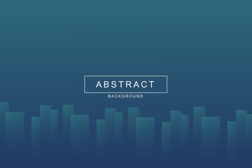 Trendy business background - Blue Gradient