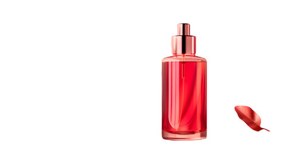 Red cosmetic for beauty brand