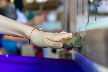 Hand Weaving Silk