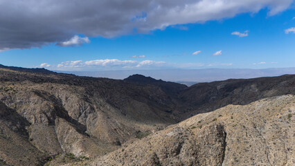 Aerial View of San Jacinto Mountains, San Bernardino National Forest, California 