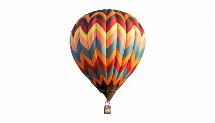 Skybound Splendor: Discovering the Diamond Pattern Hot Air Balloon