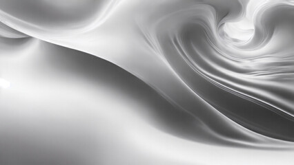 Fototapeta premium Soft and liquid Gray waves background
