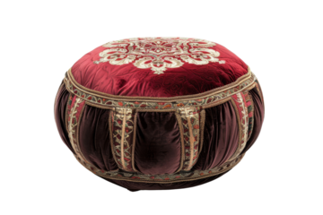 Ottoman Style Round Cushion