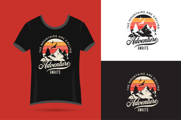 Travel adventure world t-shirt design 