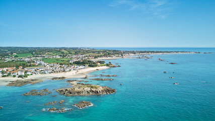 Aerial image of Green Island, Jersey, CI