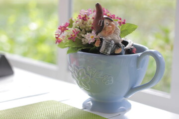 still life with flowers