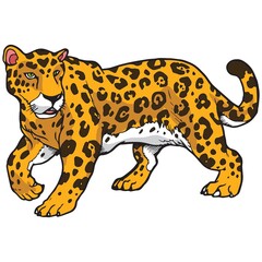 Cartoon Jaguar