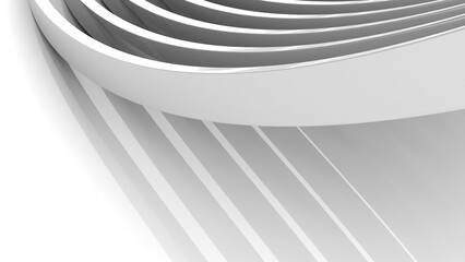 3D simple, abstract graphic art or background. 3D rendering
