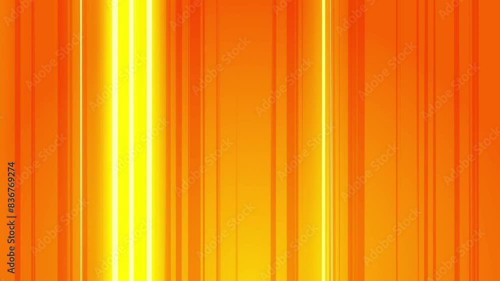 Poster 4k abstract speed lines background. creative gradient orange horizontal light speed texture. colorfu