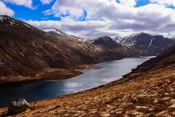 Cairngorms Scotland highlands Aviemore loch avon