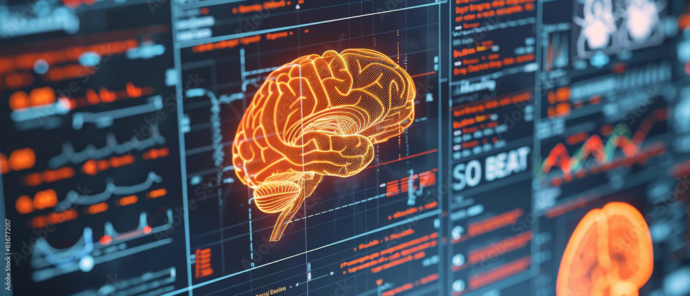Poster cutting-edge ai algorithms enhance medical diagnosis accuracy with image analysis.