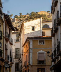 Walking through the streets of Játiva (Valencia, Spain)