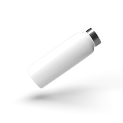 White carton packages, box and bottles