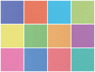 Fototapeta premium abstract background: square photos of colored paper texture
