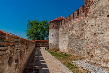 Majestic historical Fetislam fortress under the clear blue skies in Serbia