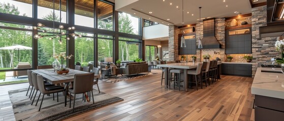 Obraz premium Modern high-rise apartment complex 