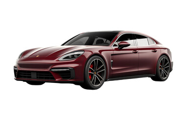 Fototapeta premium red sports car