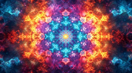 abstract colorful background with space