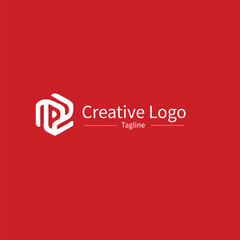 Creative and Unique Logo Template for Media Branding.Creative logo, media logo design template.eps