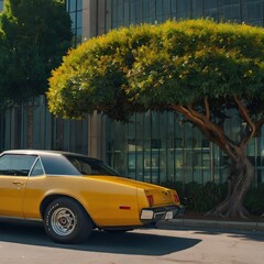 Fototapeta premium car in the street