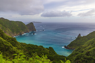 小笠原諸島・母島　展望台から望む絶景
