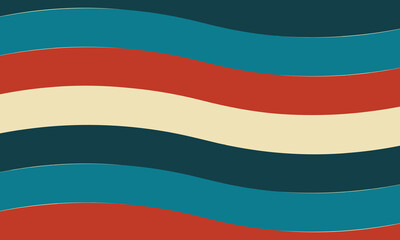 Retro sun burst vintage banner background vector.