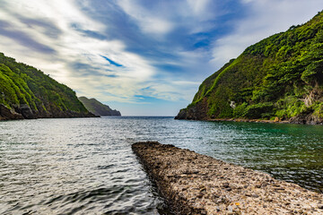 小笠原諸島・母島　北港の風景　

