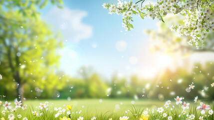Obraz premium spring in the forest