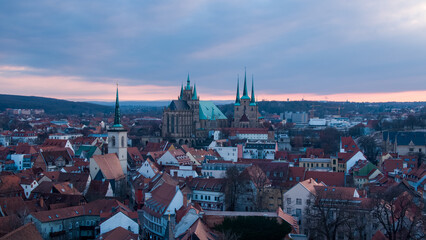 Obraz premium Erfurt Deutschland | Erfurt Germany