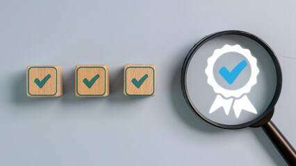 Quality Certificate and Checklist document analyst target marketing planning assignment with quality management. Standardization, certification. Compliance to regulations service and standards.
