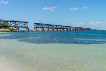 Obraz premium Road 1 to Key West in Florida Keys, USA