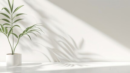 A pristine white background, perfect for showcasing your product or message. 