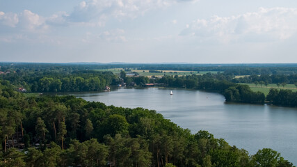 Obraz premium Brandenburg | Landschaft | Wusterhausen in Brandenburg | Deutschland | Germany