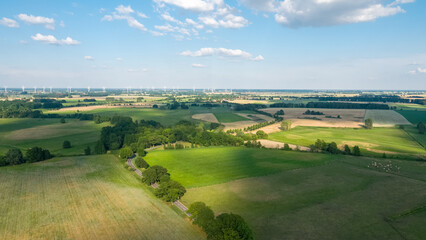 Obraz premium Brandenburg | Landschaft | Wusterhausen in Brandenburg | Deutschland | Germany