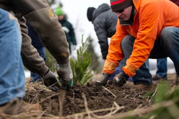Community Green Initiative: People Planting Trees Together for a Sustainable Future