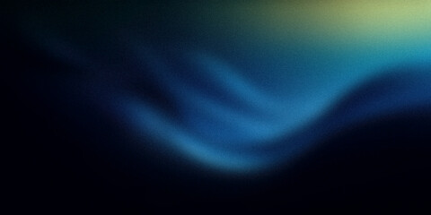 A stunning illustration displaying a dark gradient transitioning from deep blue to green and a hint of yellow. Perfect for backgrounds, giving a mysterious and atmospheric feel to any design