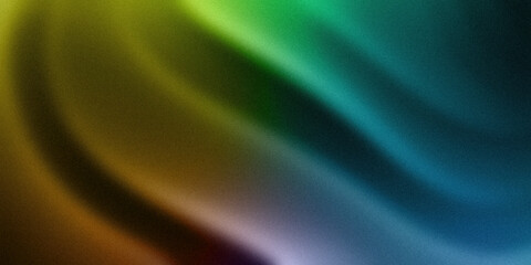 An enchanting abstract gradient with smooth transitions between green, blue, and yellow hues. This vibrant and dynamic background is perfect for creative design projects, digital art