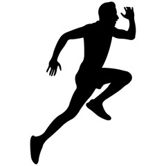 Running Man Silhouette
