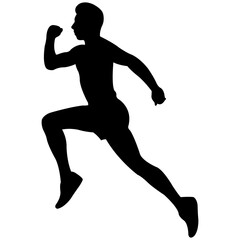 Running Man Silhouette