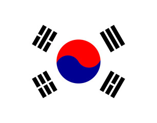 National flag of South Korea
